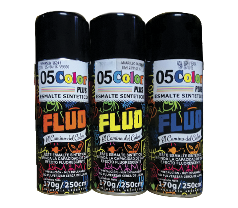 Aerosol fluo color Azul x 170 gr - Pinturas Micam-P