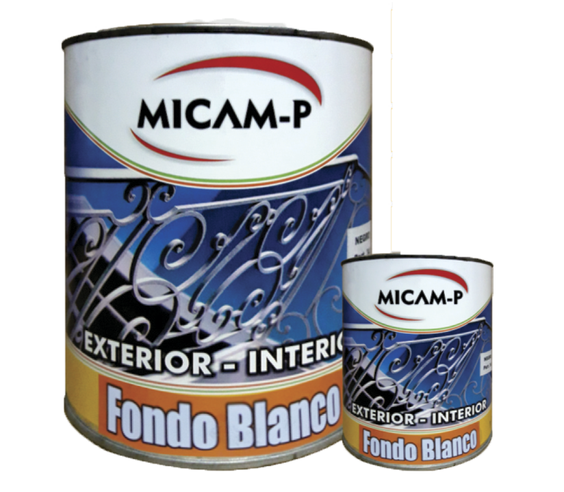 Antioxido para interior y exterior fondo Blanco de 500 cc - Pinturas Micam-P