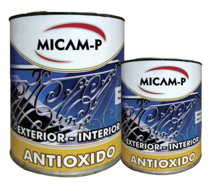 Antioxido para interior y exterior color Azul  de 4 lt - Pinturas Micam-P